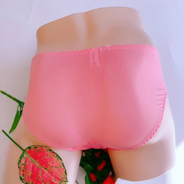 Man's New Bowtie Pink Lace Cute Panties Briefs BF Gift Live Show Bar DJ Dance Costumes Private Party FKK - Image 2