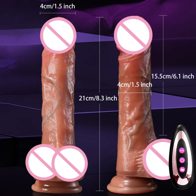 realistic thrusting dildo vibrator women