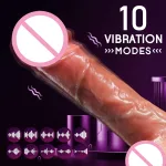 realistic thrusting dildo vibrator women
