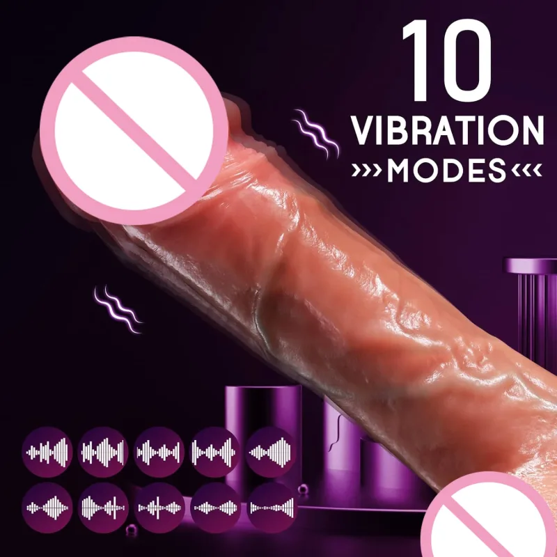 realistic thrusting dildo vibrator women