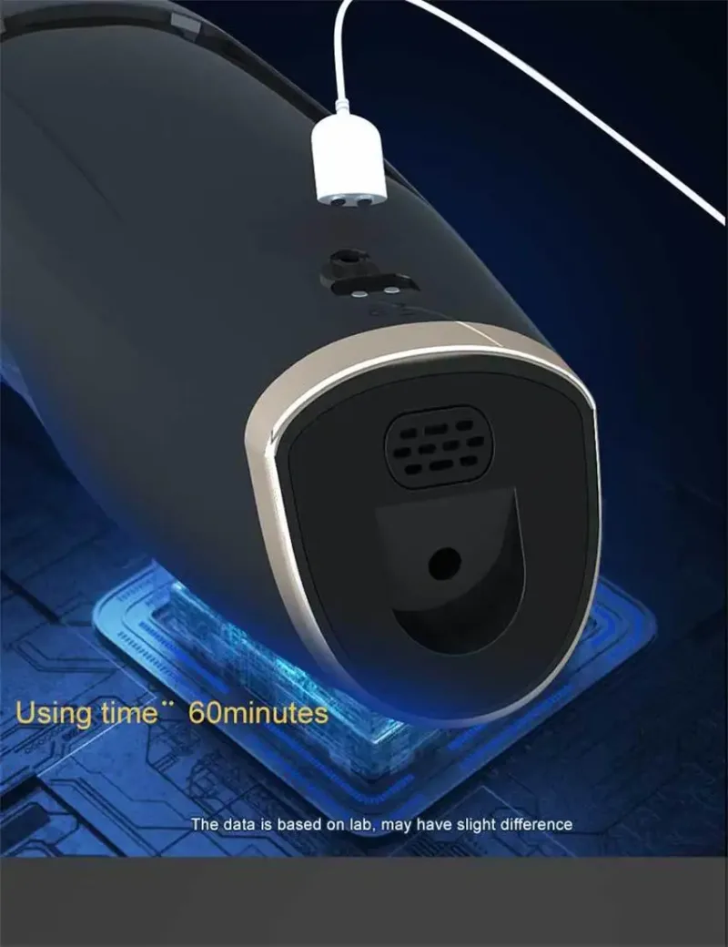 male masturbation cup heating telescopic