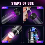 alien lcd vacuum penis pump enlarger