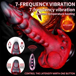dragon thrusting dildo vibrator suction cup