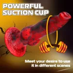 alien big thrusting dog dildo app control