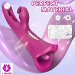 g spot tapping licking vibrator