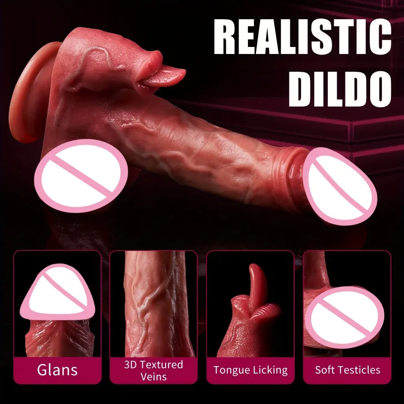 telescoping heated dildo vibrator