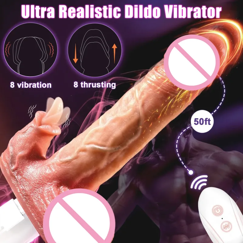 automatic swing thrusting dildo vibrator