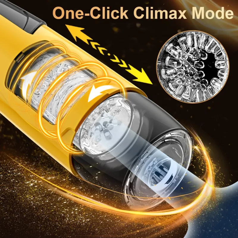 automatic thrusting male masturbator cup