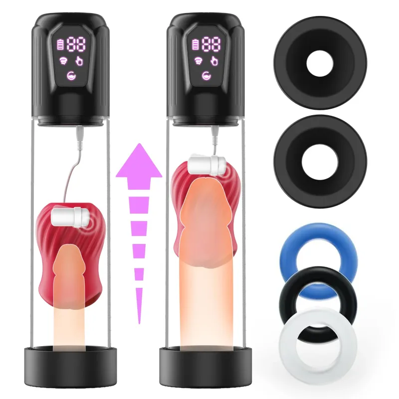electric penis pump suction masturbator