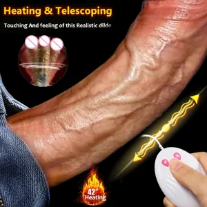 thrusting rotation dildo vibrator