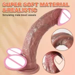 realistic silicone dildo vibrator