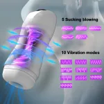 automatic male masturbator suction vibration cup automatic male masturbator suction vibration cup
