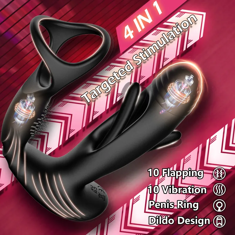 tapping prostate massager anal vibrator men