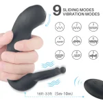 remote control anal plug prostate massager
