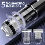 sucking twisting automatic male masturbator