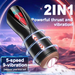 automatic sucking male masturbator vibration blowjob