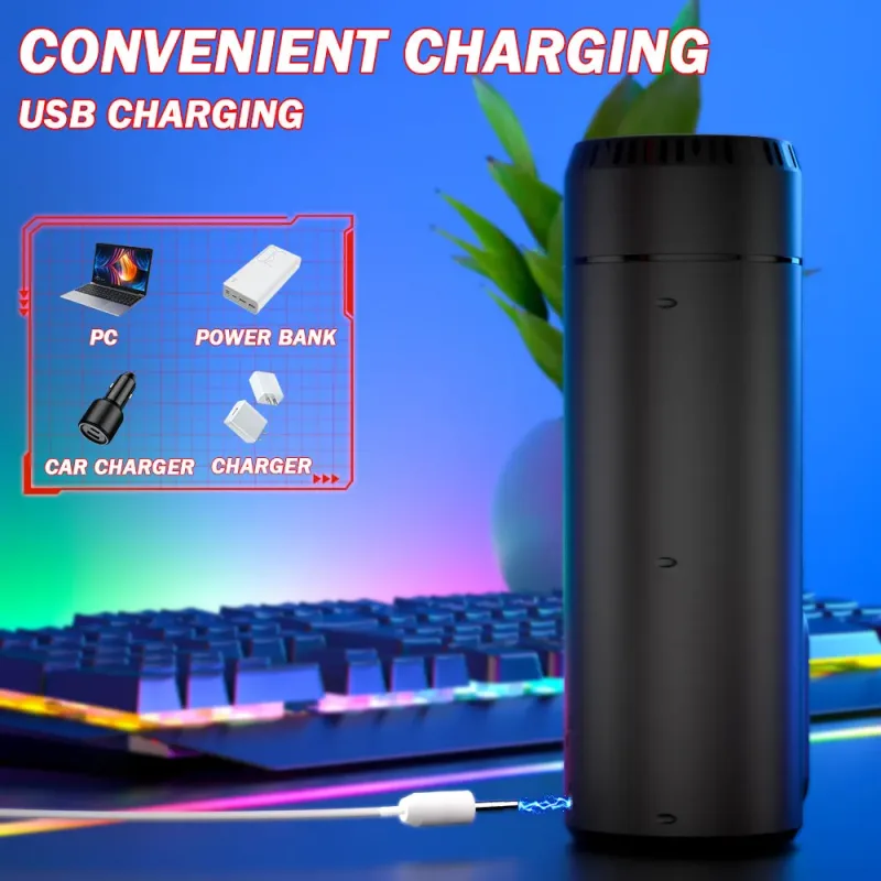 automatic thrusting male masturbator cup