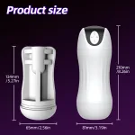 automatic sucking male masturbator cup