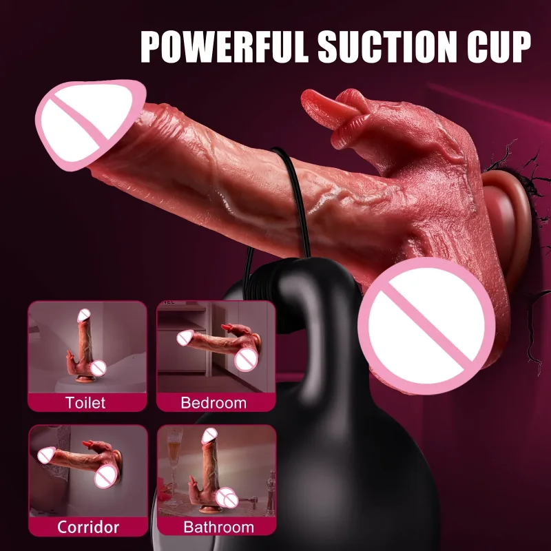 telescoping heated dildo vibrator