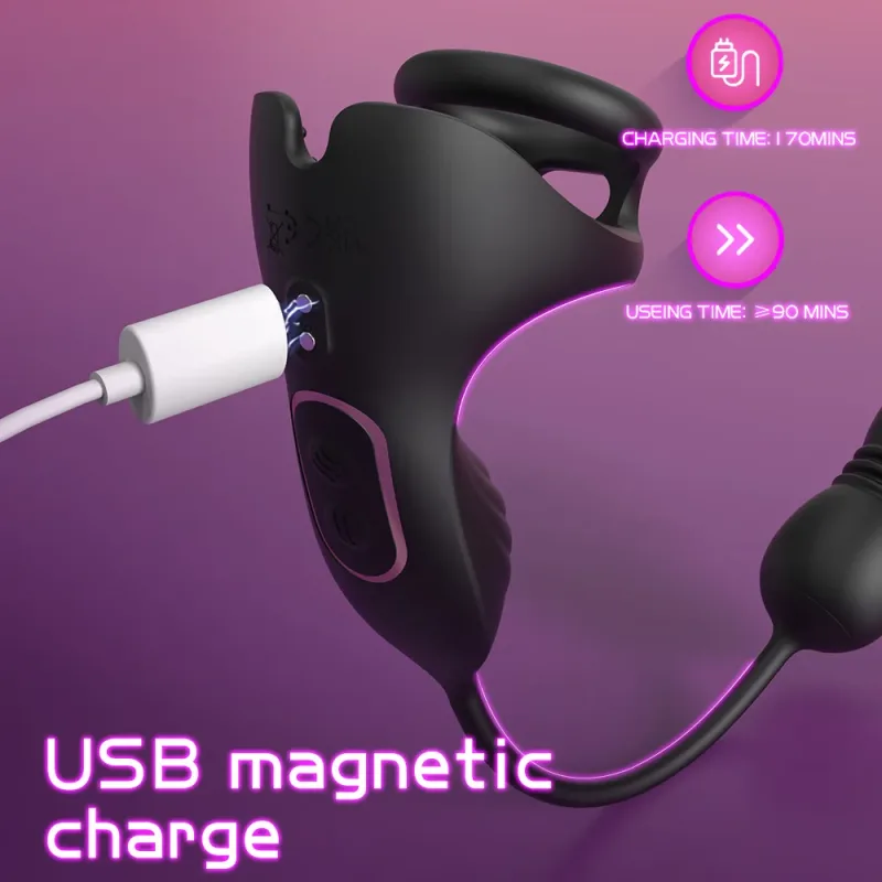 thrusting cock ring vibrator men thrusting cock ring vibrator men