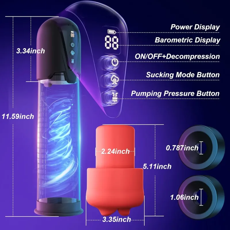 automatic electric penis pump male masturbator