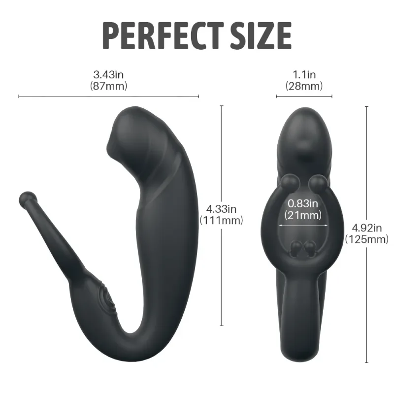 remote control anal plug prostate massager