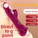 g spot tapping licking vibrator
