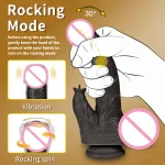 wiggling thrusting bluetooth rabbit vibrator dildo