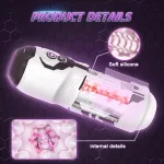 automatic sucking thrusting masturbator cup