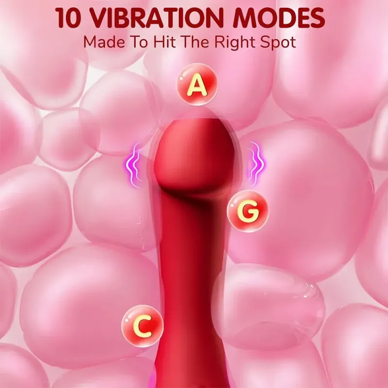 tongue rose vibrator clitoral stimulator