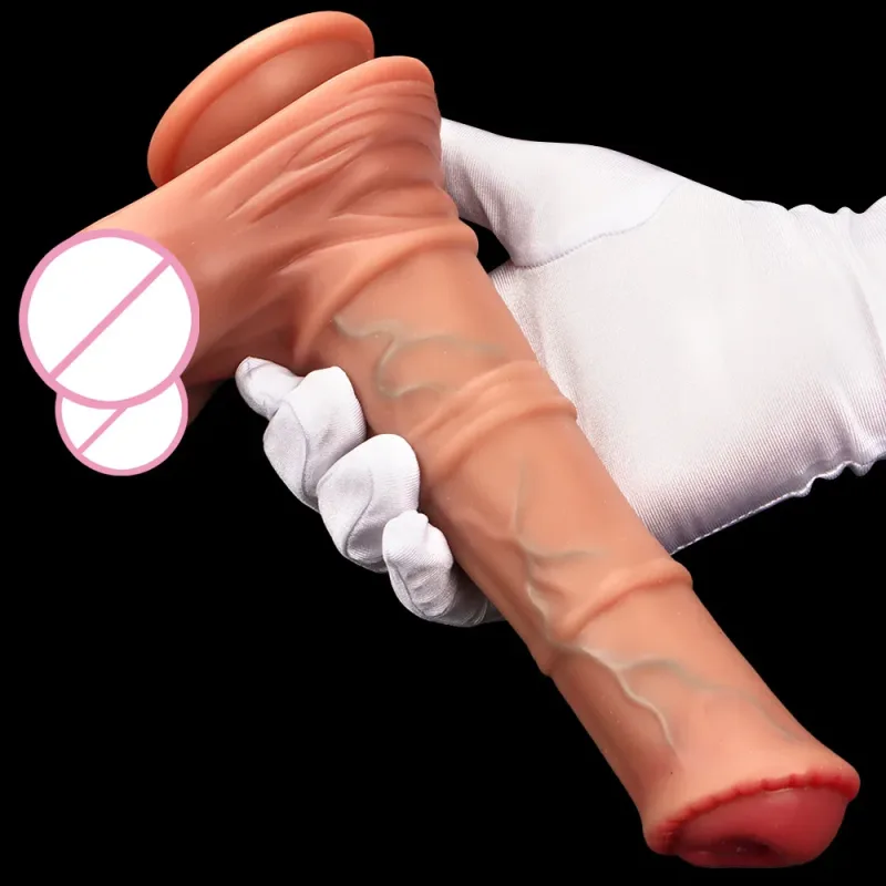 telescopic heating dildo vibrator