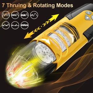 automatic thrusting male masturbator cup