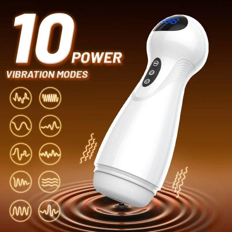 automatic sucking male masturbator cup