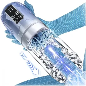 male masturbator penis pump sex toys for men vacuum pump 7 thrusting vibrating sucking adult toys mens sex machines blowjob toys