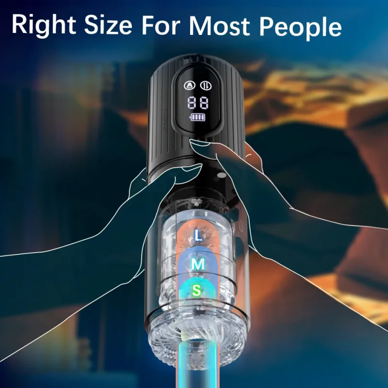 male masturbator thrusting sex toy