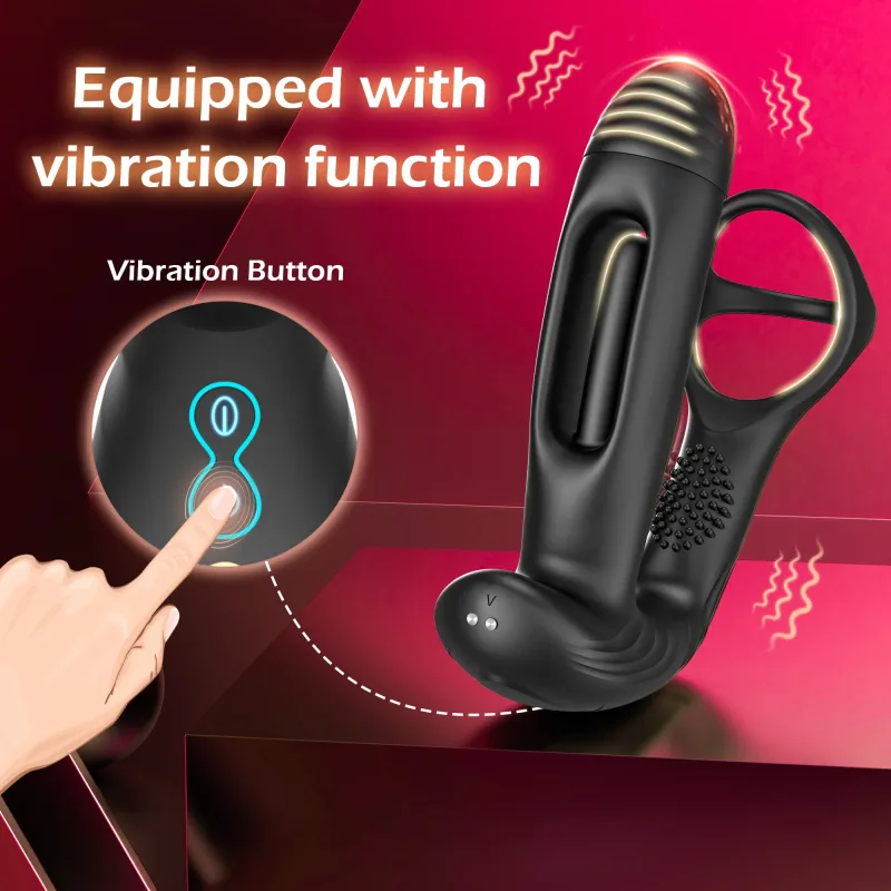 tapping prostate massager anal vibrator men