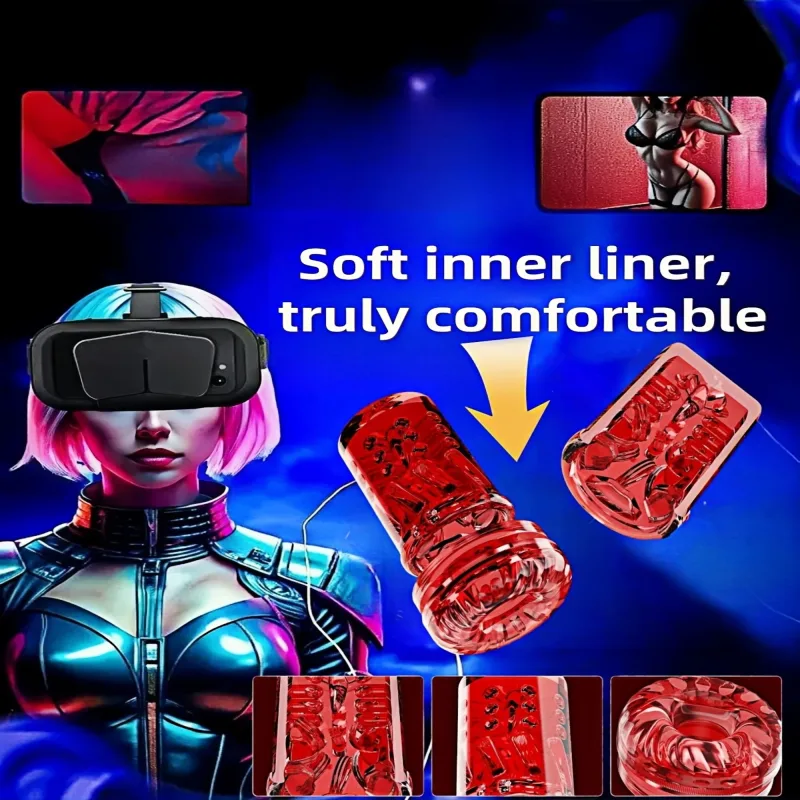 male masturbator penis pump lcd pocket cat