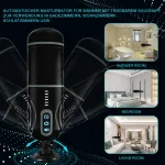 fully automatic retractable male masturbator