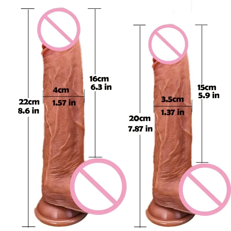 telescopic vibrator dildo heating penis