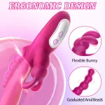 3 in 1 rabbit vibrator women g spot