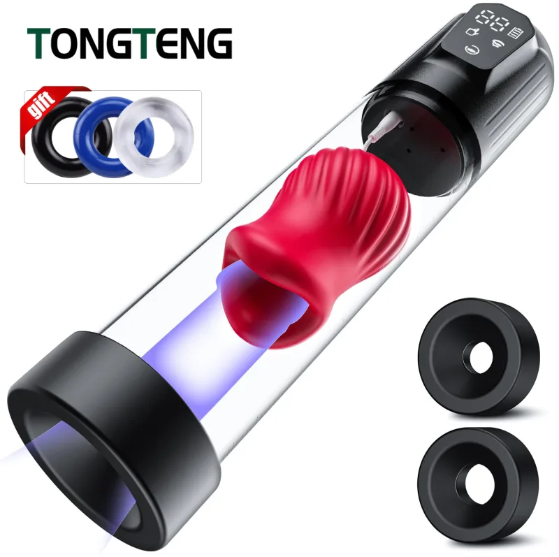 electric penis pump suction masturbator