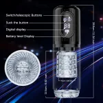 male masturbator thrusting sex toy