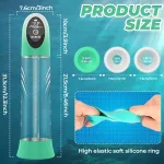 electric vacuum penis pump extender lcd