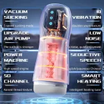 automatic sucking male masturbator toy