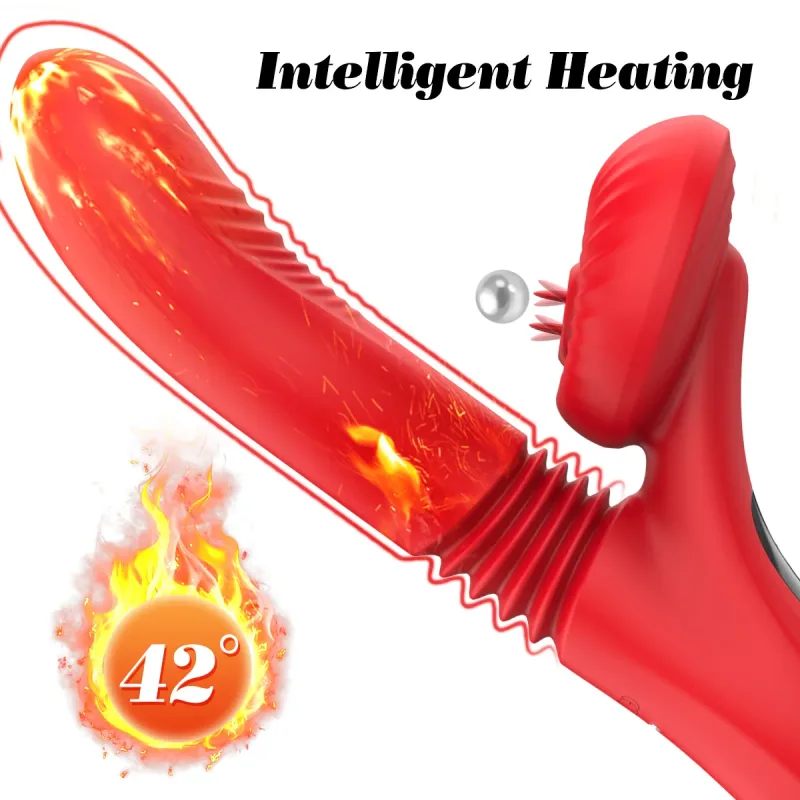 heating thrusting vibrator