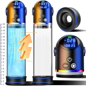 alien lcd vacuum penis pump enlarger