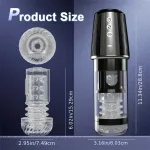 sucking twisting automatic male masturbator