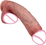 realistic thick dildo suction cup