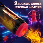 automatic thrusting male masturbator cup