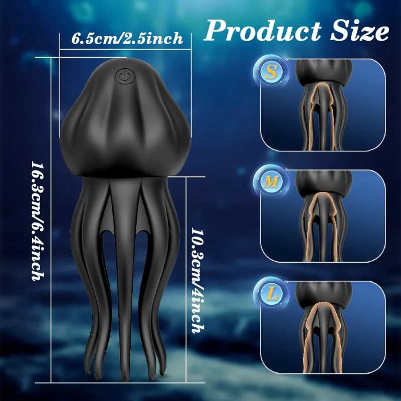 male masturbator penis glans vibrator trainer